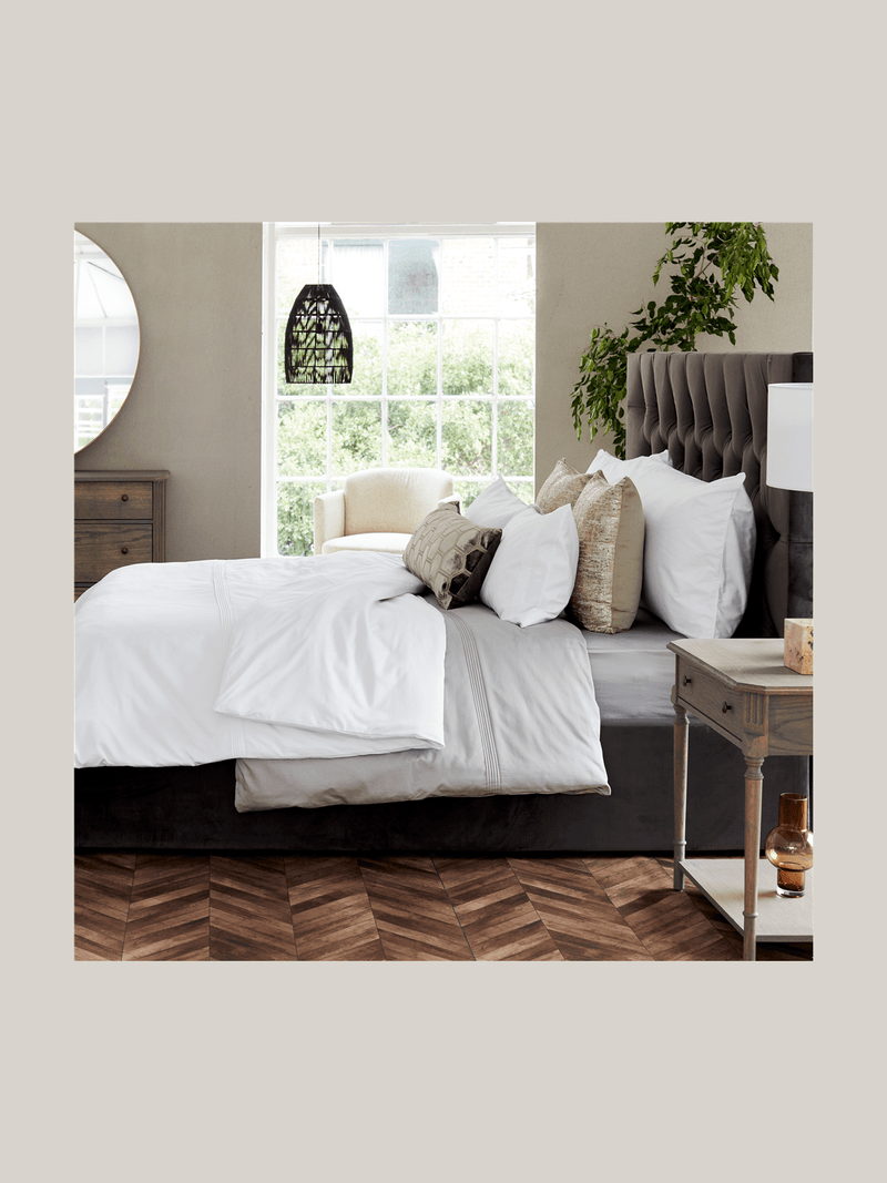 Gold Seal Certified Egyptian Cotton 800 Thread Count Duvet Cover Set White