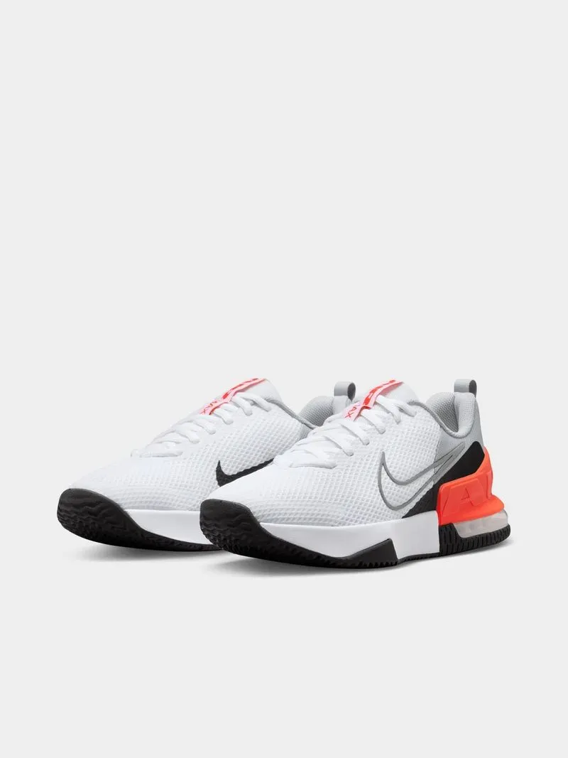 Mens Nike Air Max Alpha 6 White/Red Training Shoes