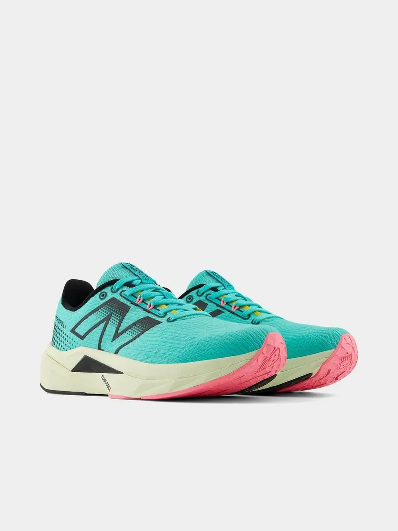 Womens New Balance Fuelcell Propel V5 Green Running Shoes