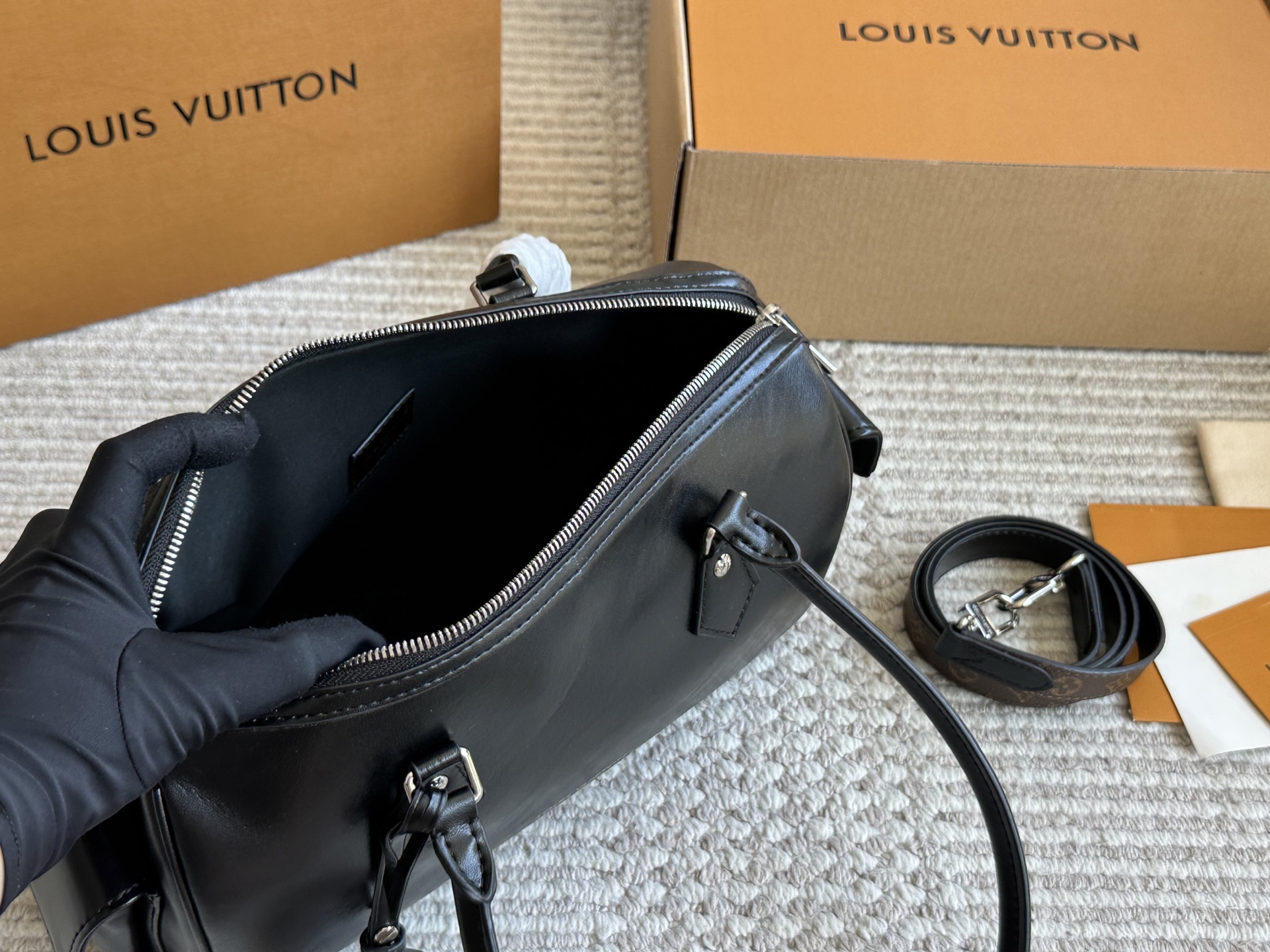 LV Speedy Cargo Vibe Black