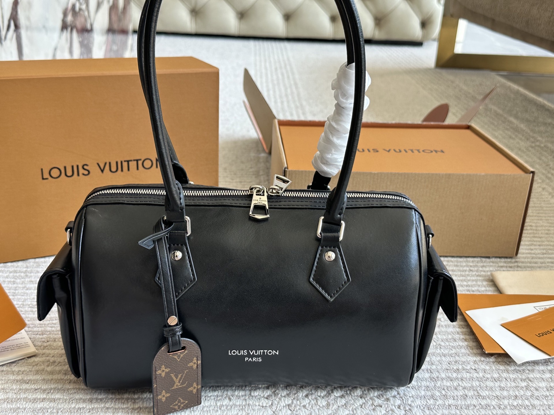 LV Speedy Cargo Vibe Black