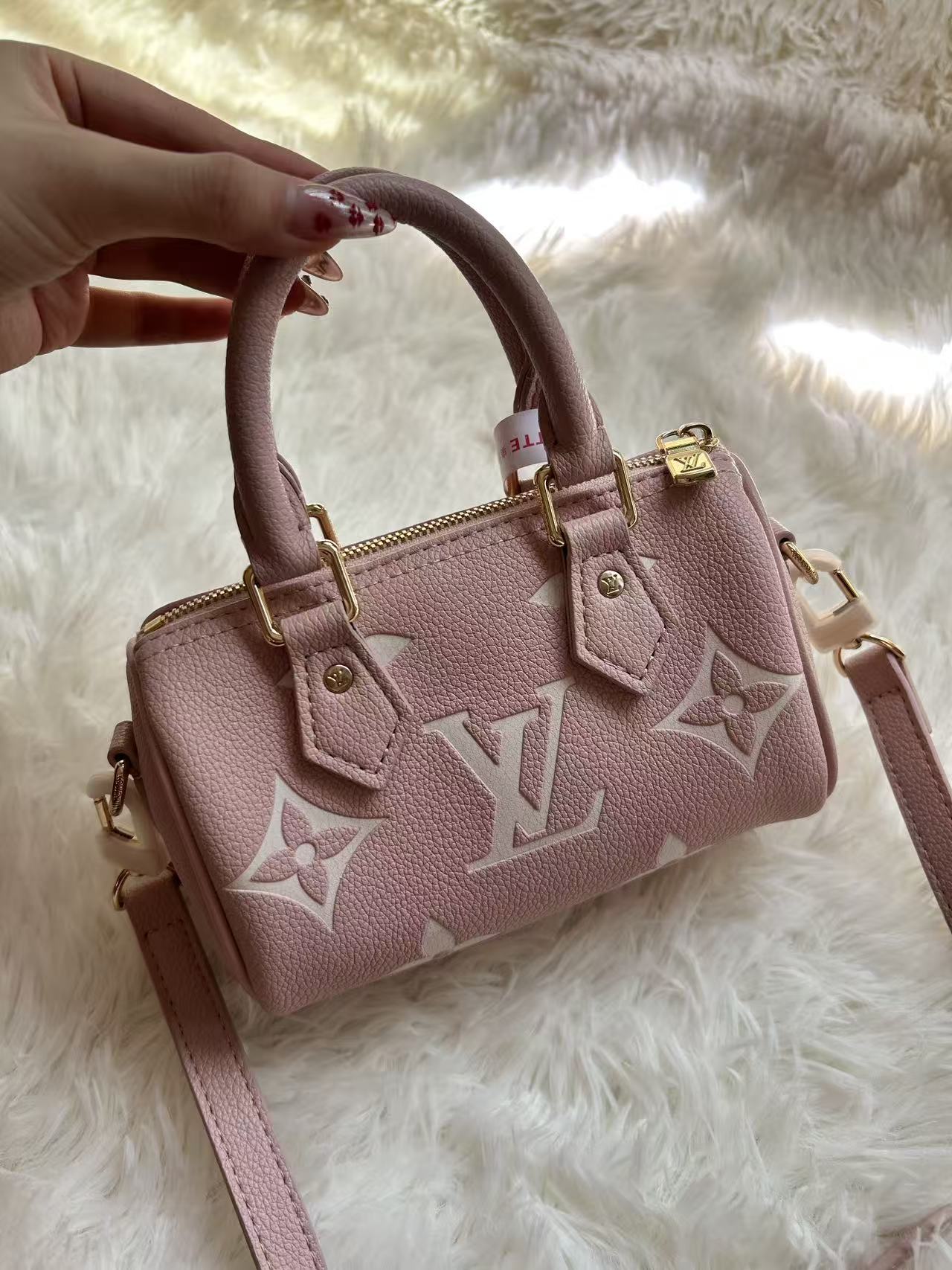 LV Nano Speedy Pink 16cm