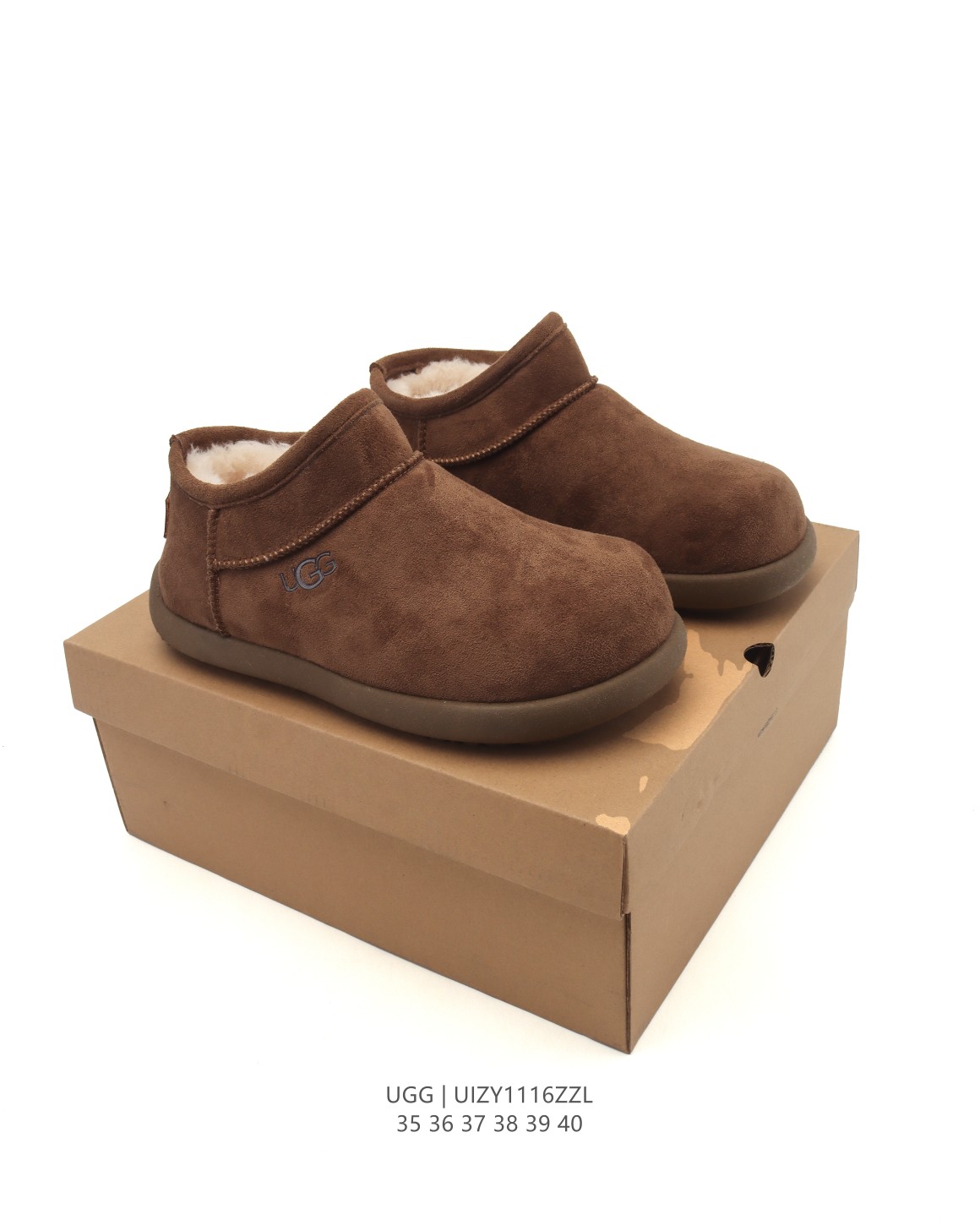 UGG snow boots, low-cut ankle boots