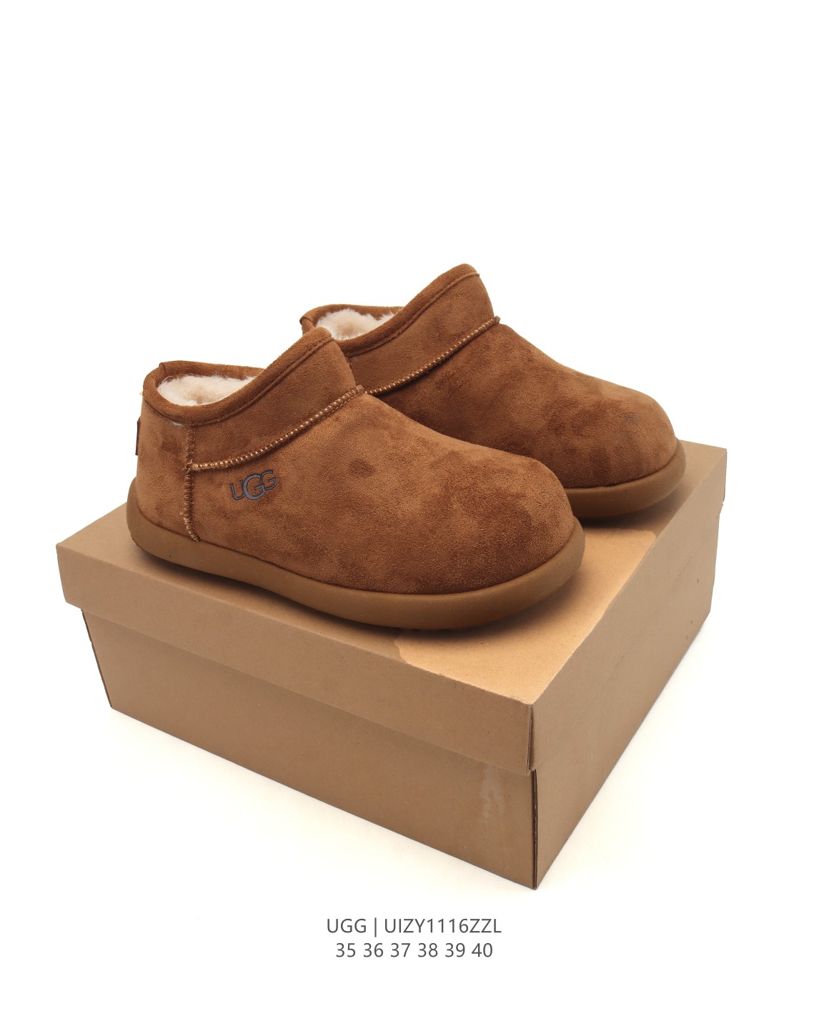 UGG snow boots, low-cut ankle boots