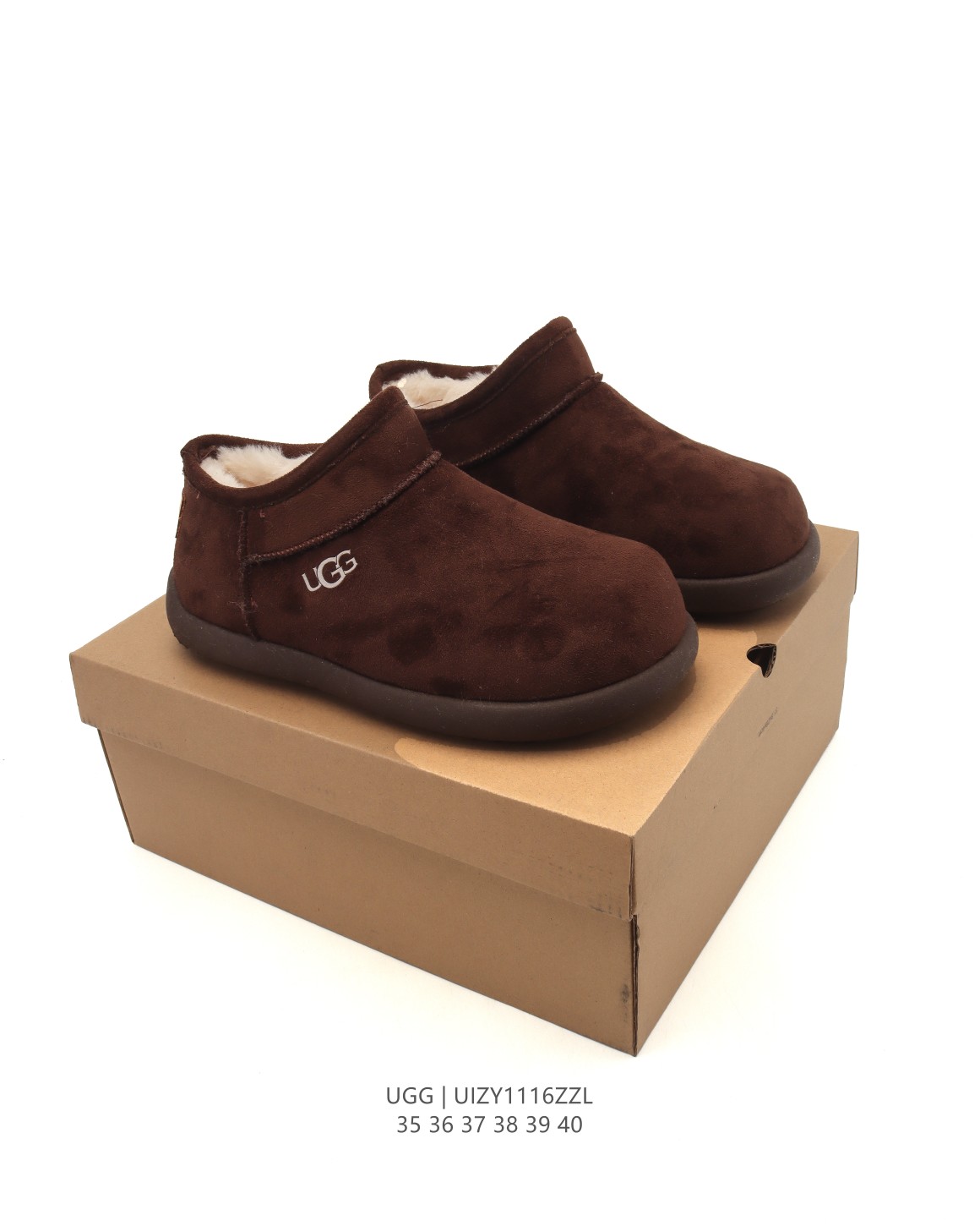 UGG snow boots, low-cut ankle boots