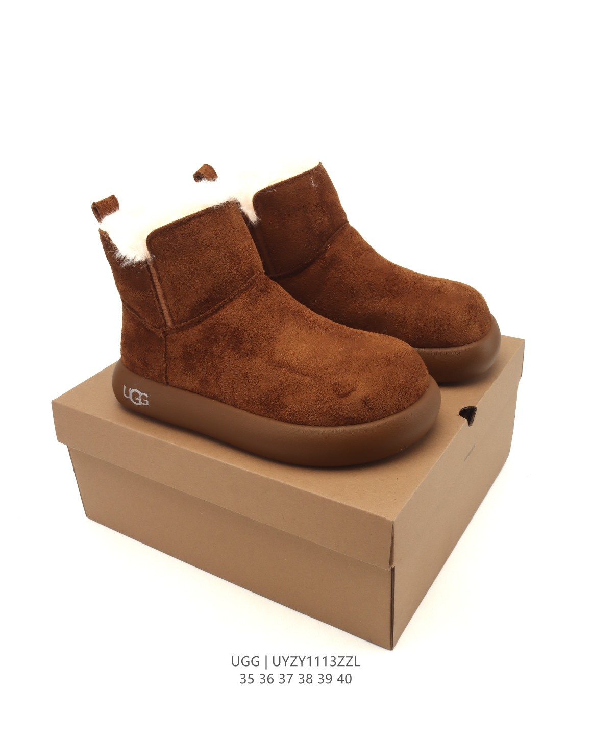 UGG snow boots, mid-calf boots