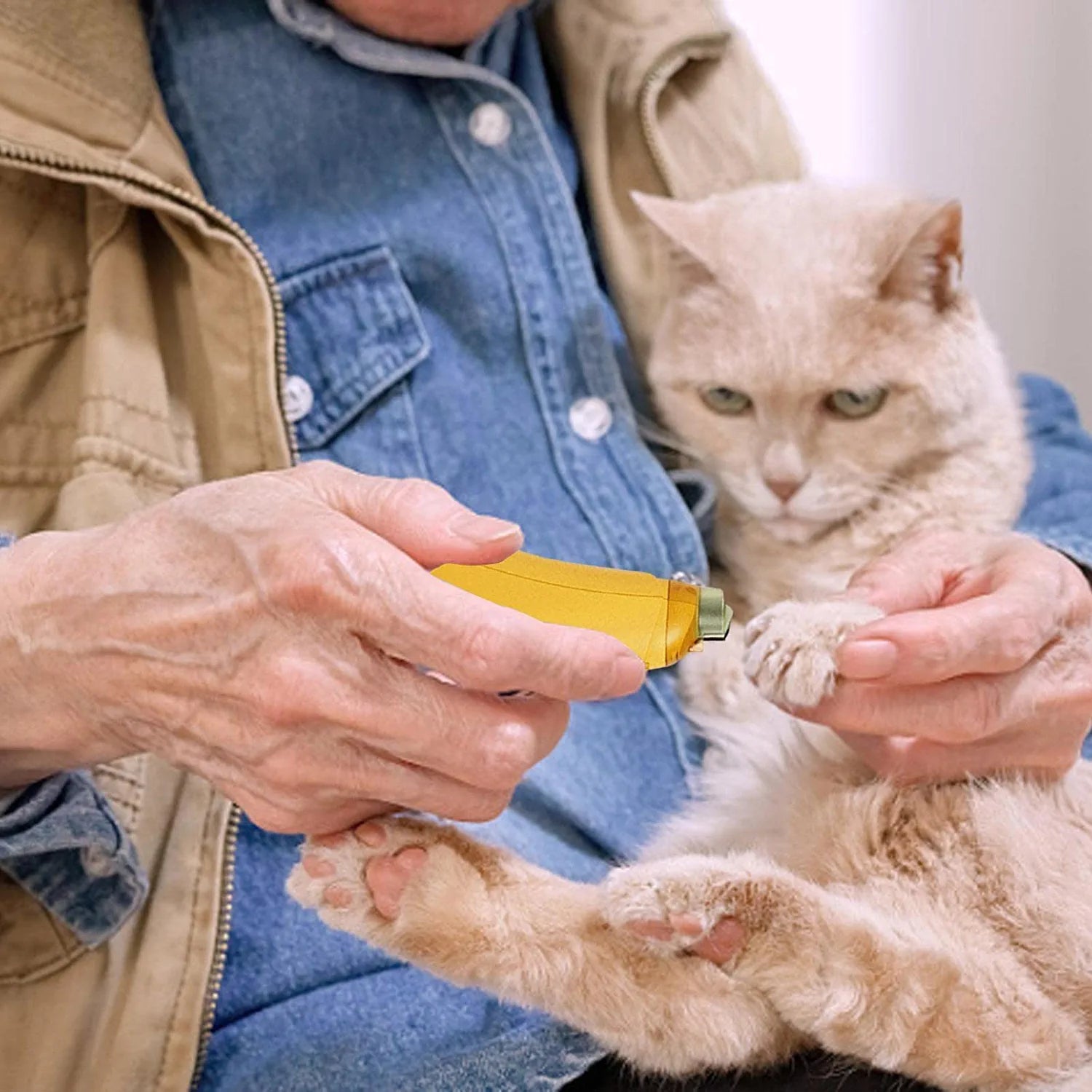 Rechargeable Electric Pet Nail Grinder & Trimmer