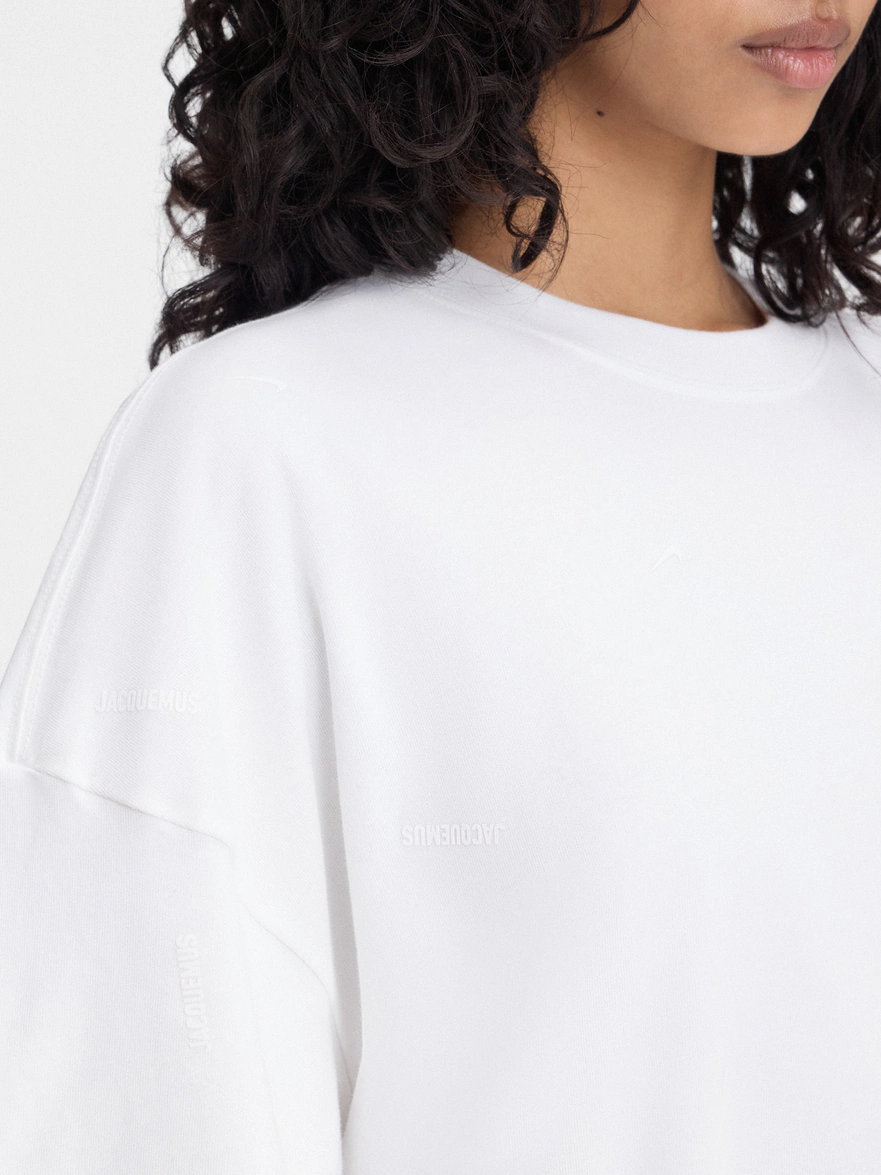 Le t-shirt multi logo JACQUEMUS+NIKE