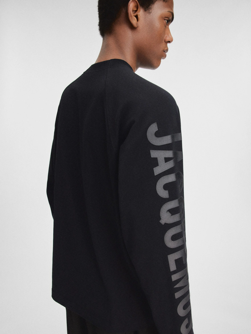 Le t-shirt Typo manches longues