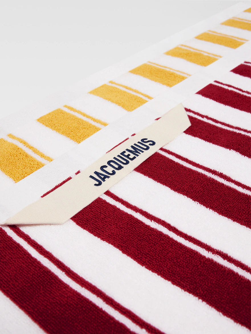 La serviette Rayures