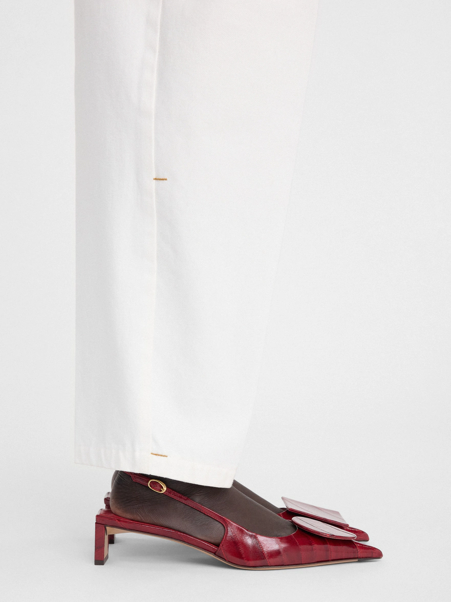 Les slingbacks Duelo basses