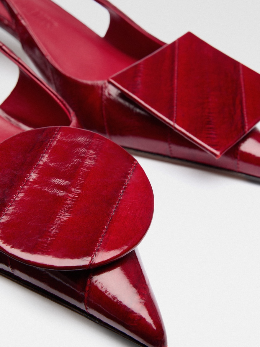 Les slingbacks Duelo basses