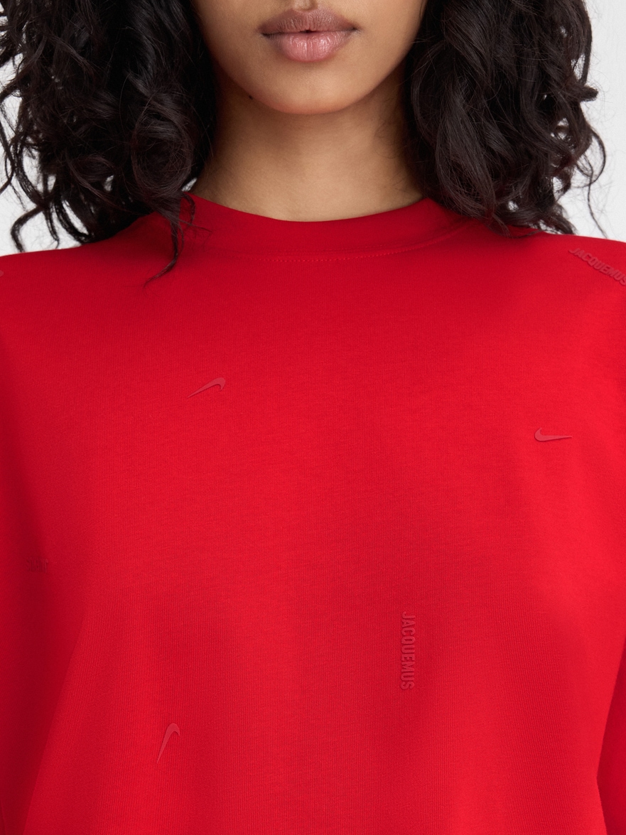 Le t-shirt multi logo JACQUEMUS+NIKE