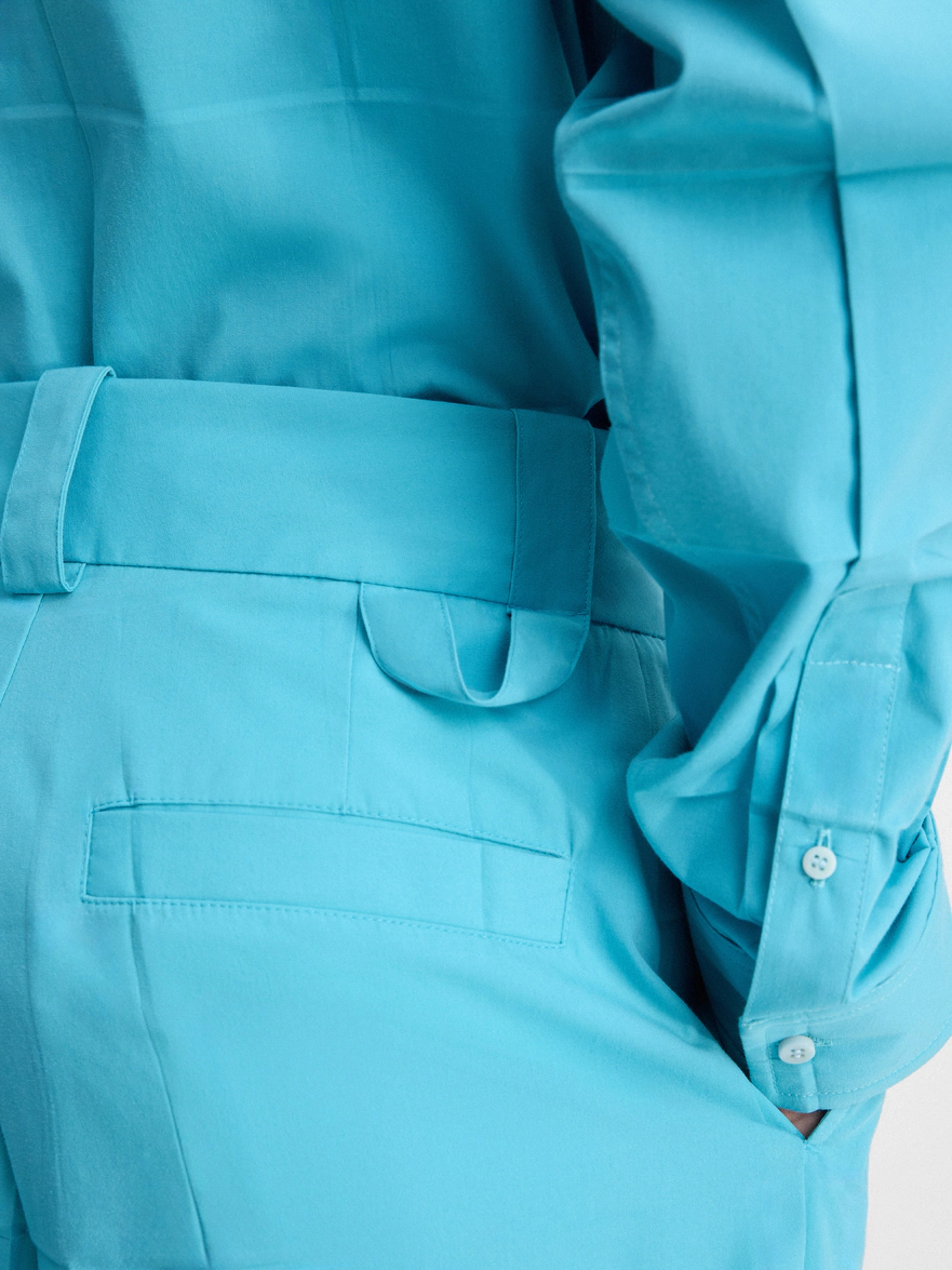 Le short Navega plissé