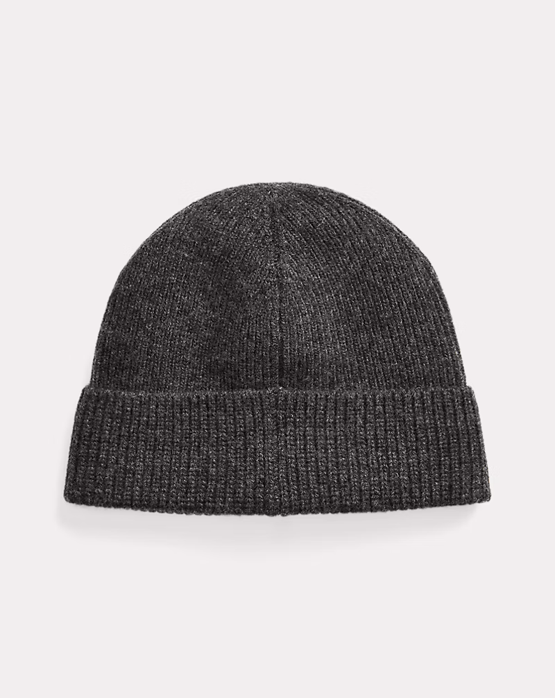 シグネチャー ポニー ウールブレンド ビーニー