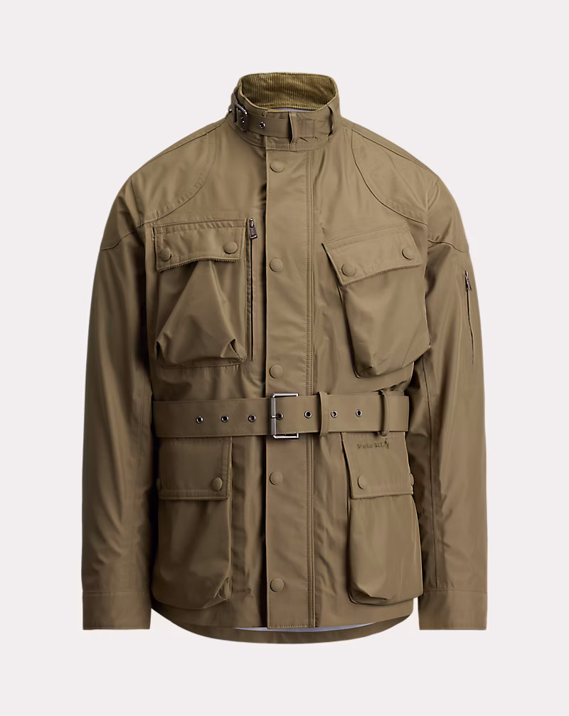 ベルテッド ユーティリティ ジャケット