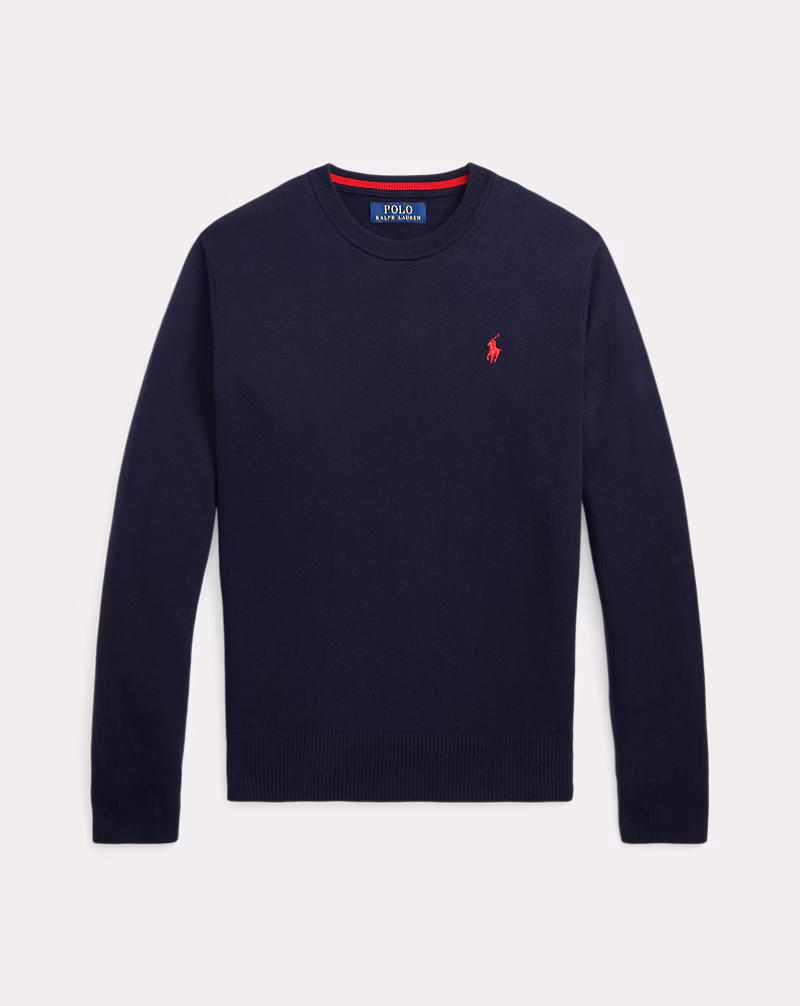 コットン クルーネック セーター