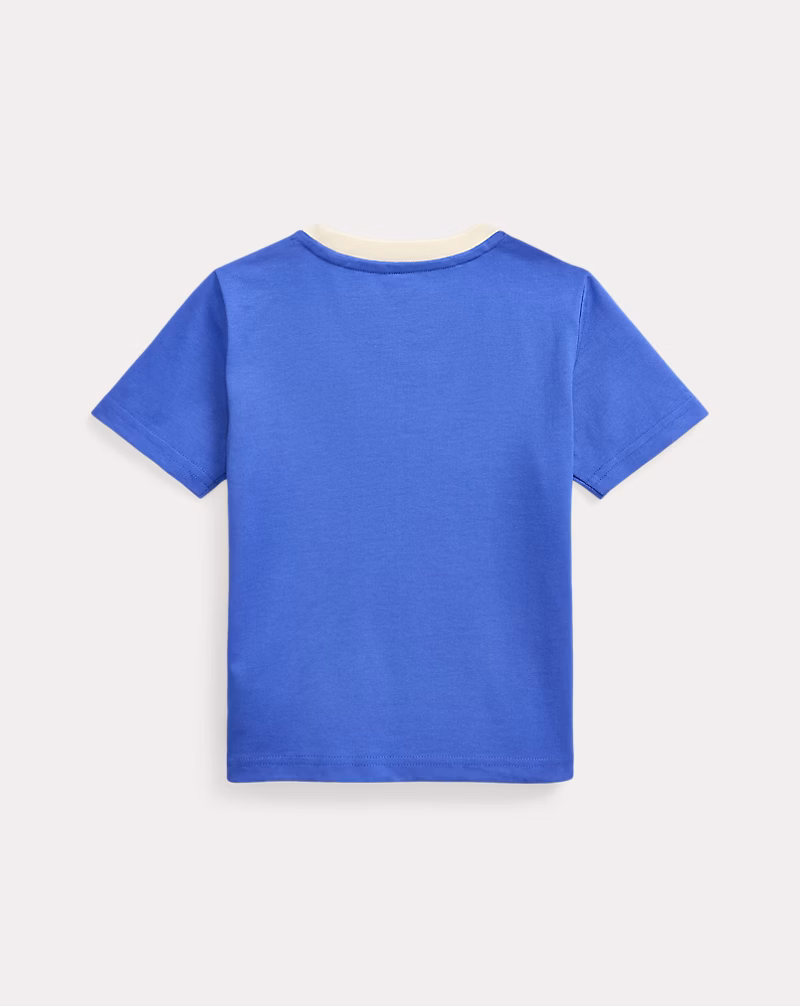 クレスト コットン ジャージー Tシャツ