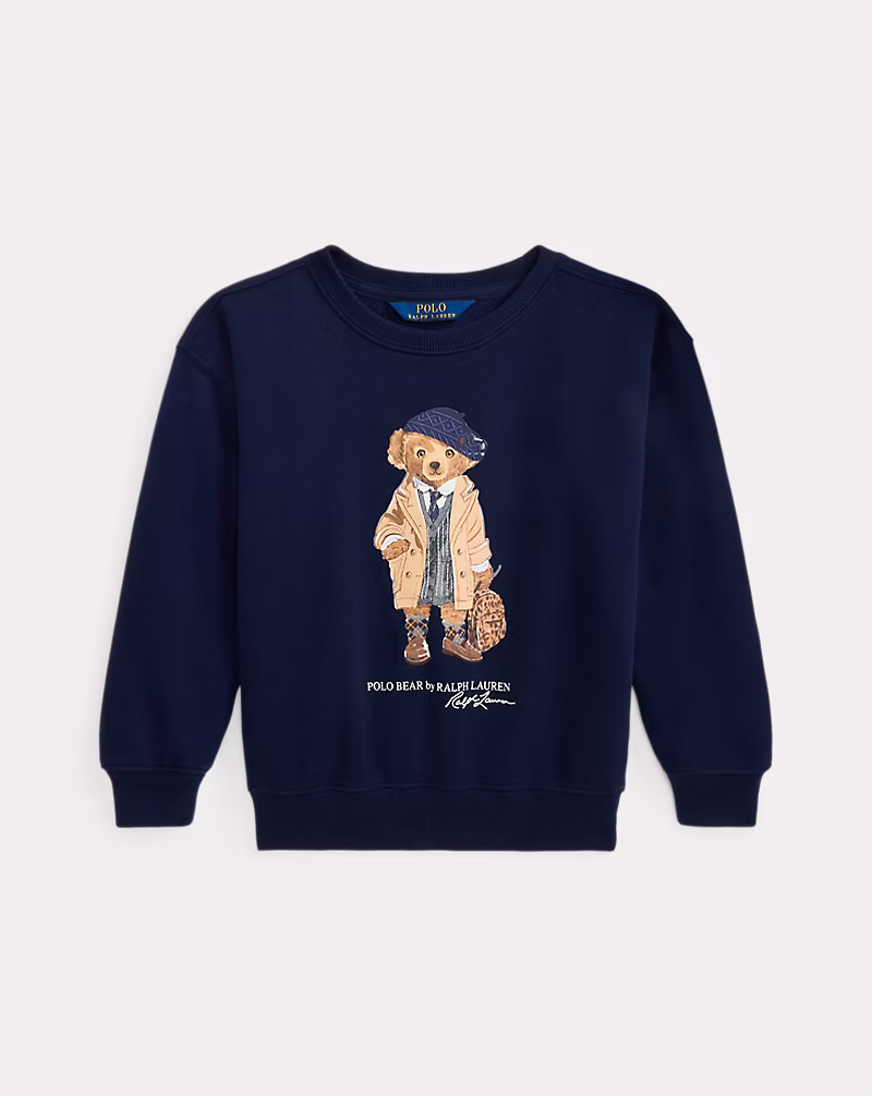 Polo ベア フリース ボクシー スウェットシャツ