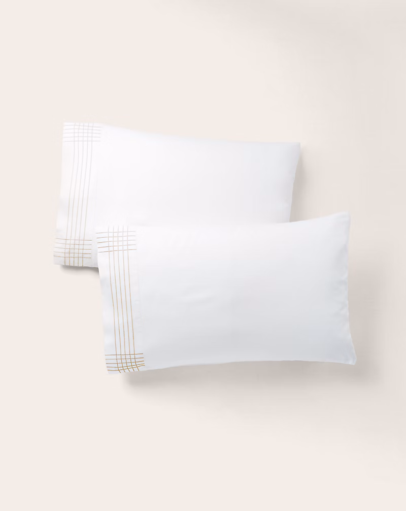 オーガニック コットン サティーン ハンカチーフ ピローケース