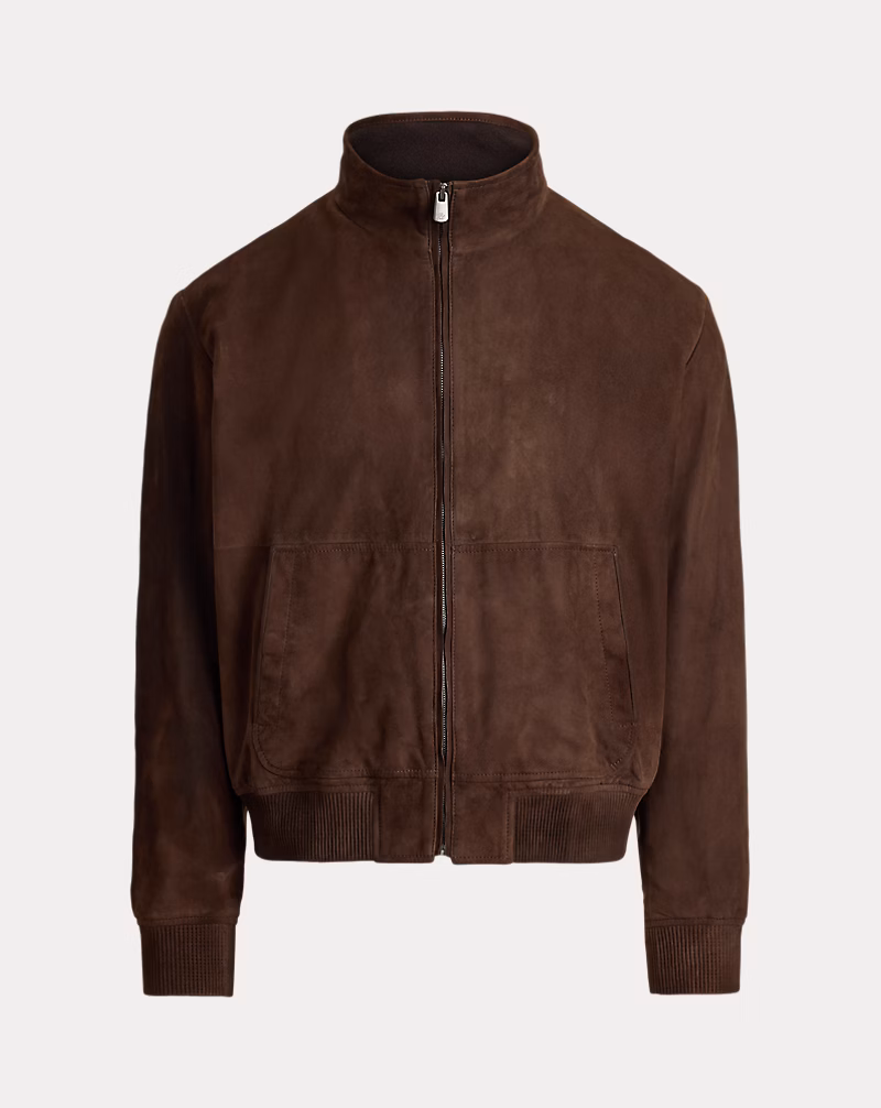 スエード トラック ジャケット