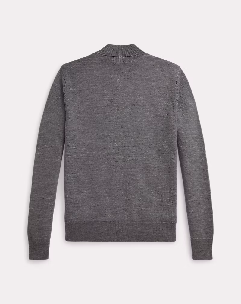 ハイブリッド ウール フルジップ セーター