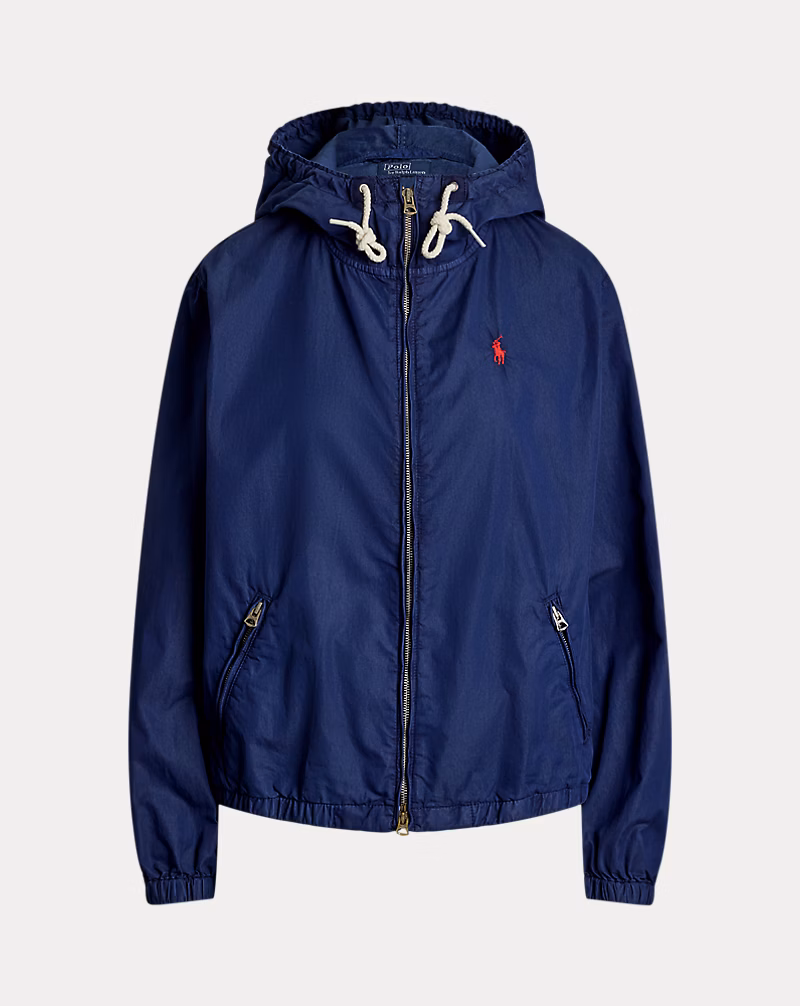 ツイル フーデッド ジャケット