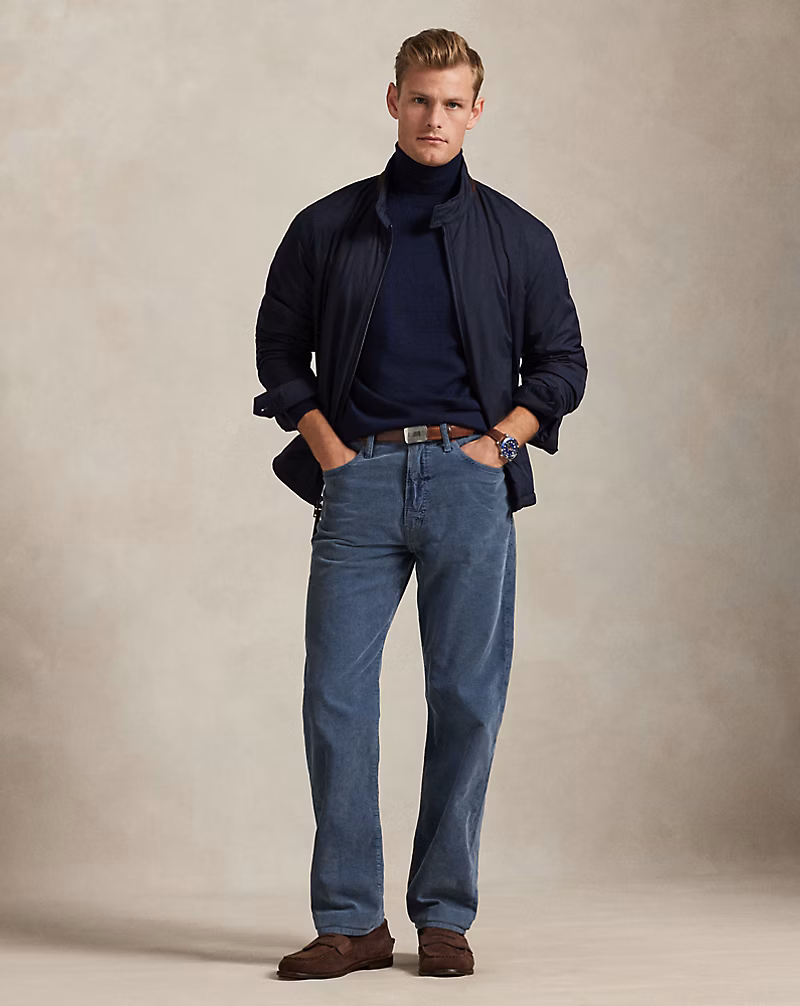 ストレート フィット コーデュロイ パンツ