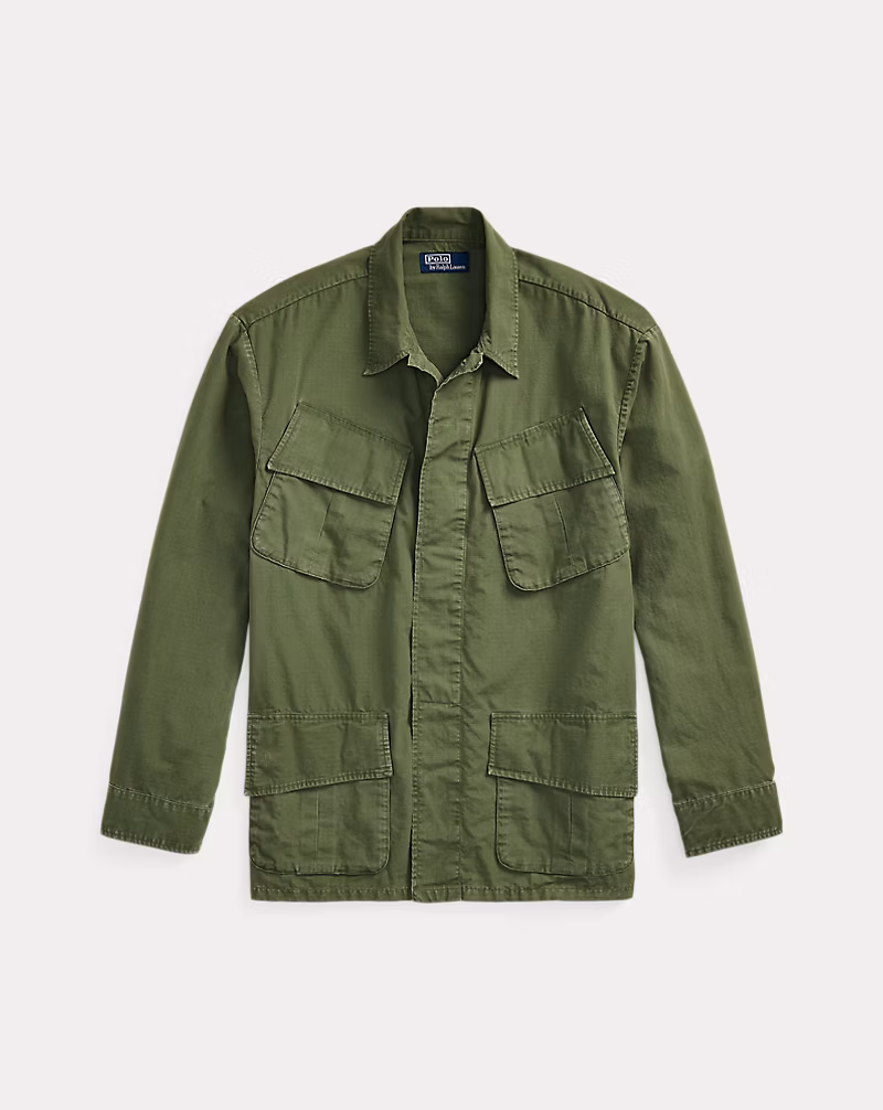 リップストップ ユーティリティ オーバーシャツ