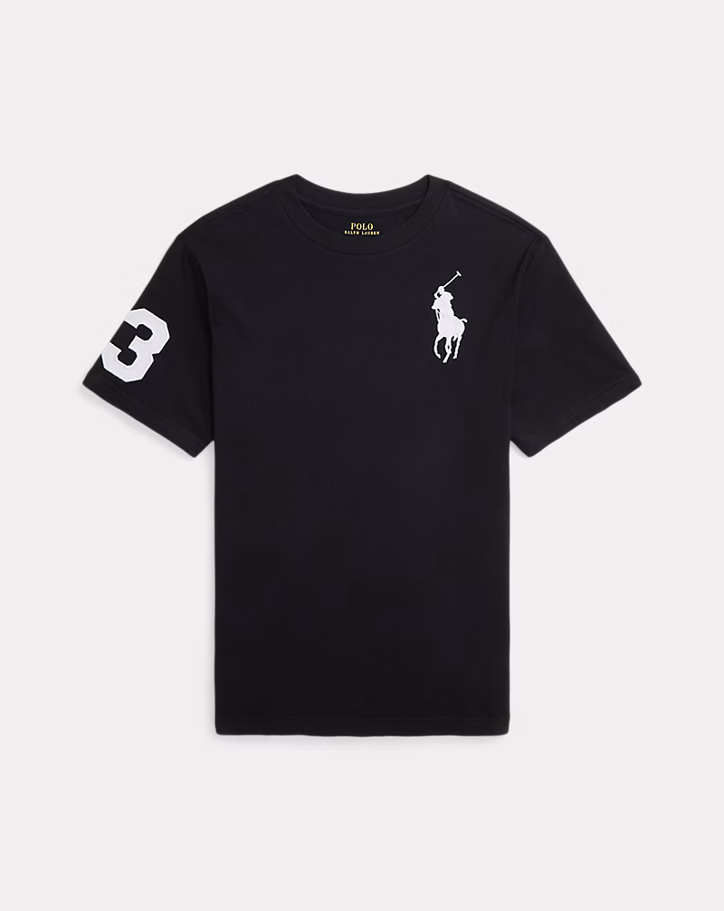 Big Pony コットン ジャージー Tシャツ