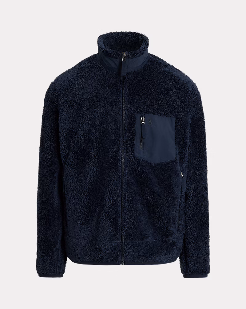 パイル フリース ハイブリッド ジャケット