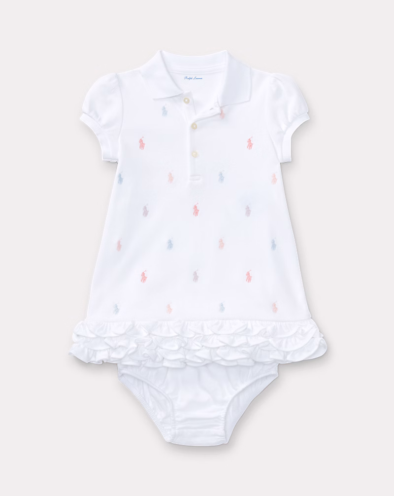 フリル ポロ ドレス & ブルマー