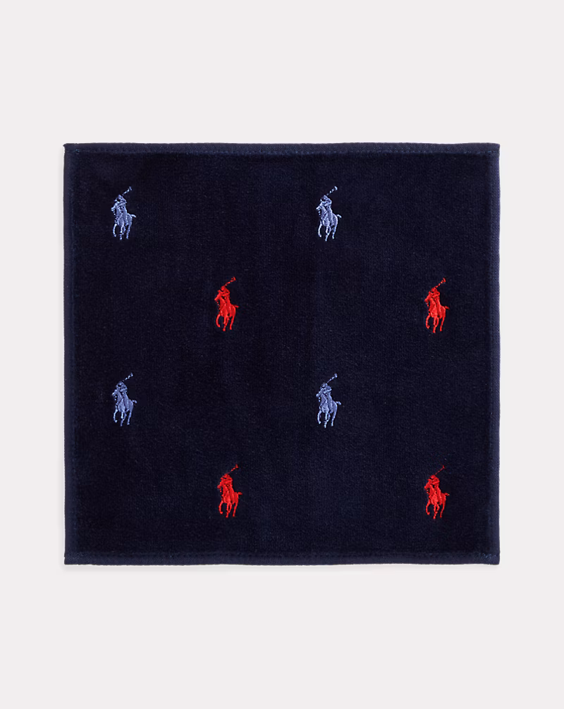 Polo ポニー コットン タオル ハンカチーフ