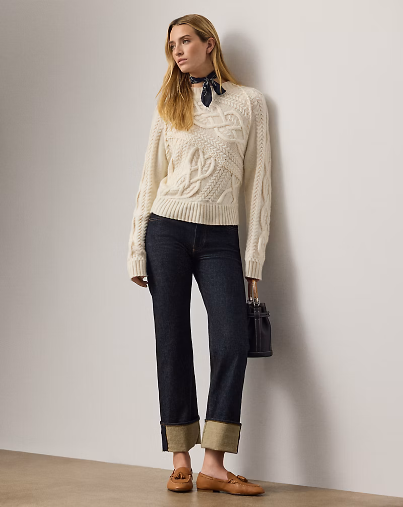 Adderley カフド スリム ジーンズ