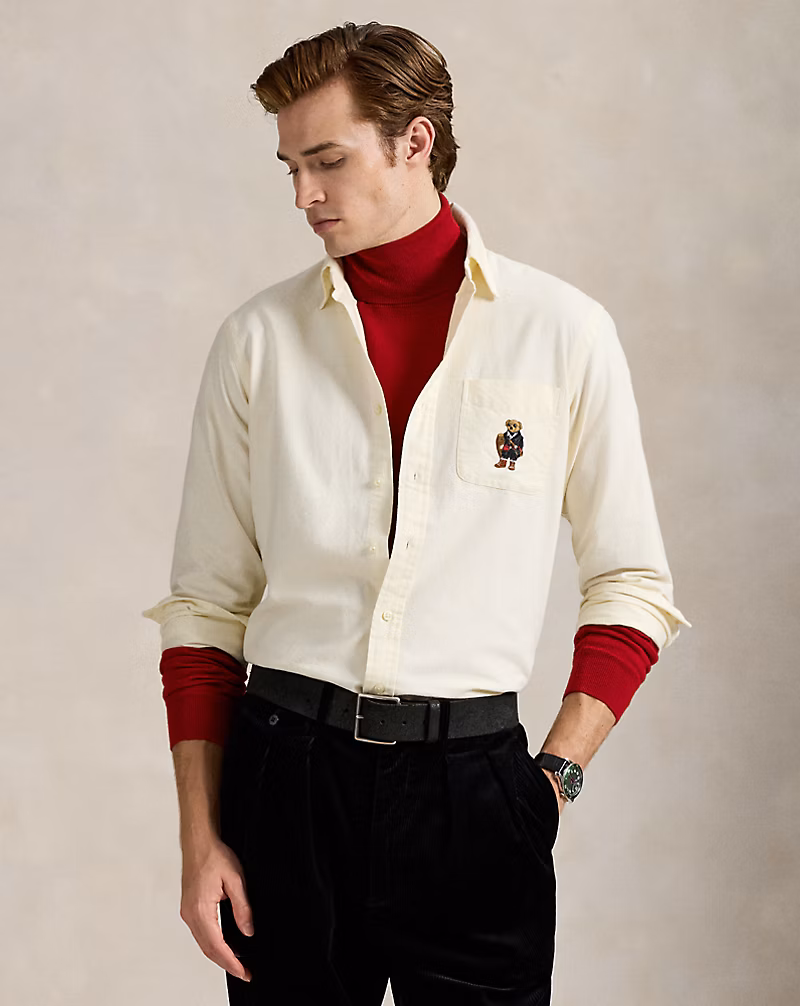 クラシック フィット Polo ベア オックスフォード シャツ
