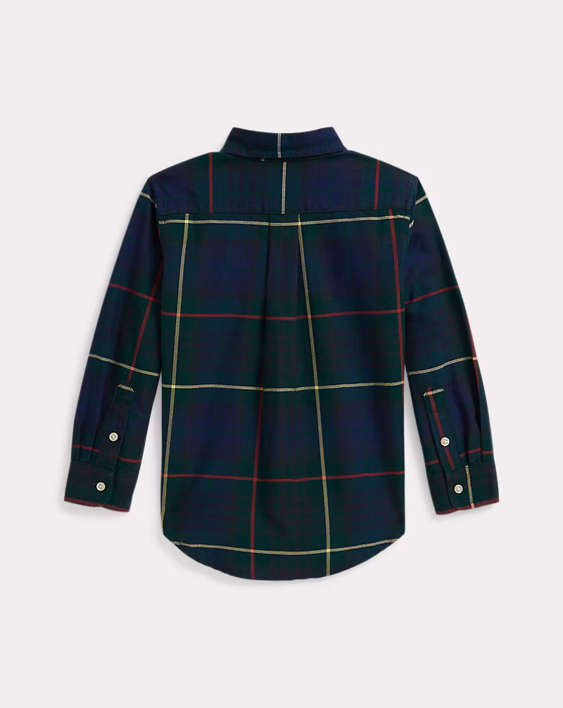 Polo ベア チェック オックスフォード シャツ