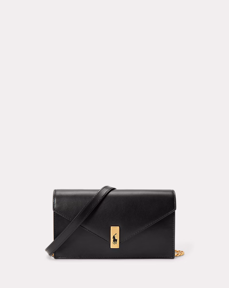 Polo ID レザー チェーン ウォレット & バッグ