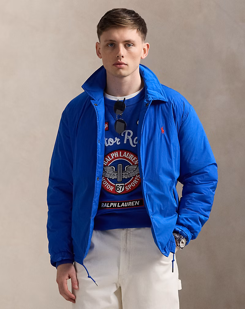 チーク インシュレイテッド コーチズ ジャケット