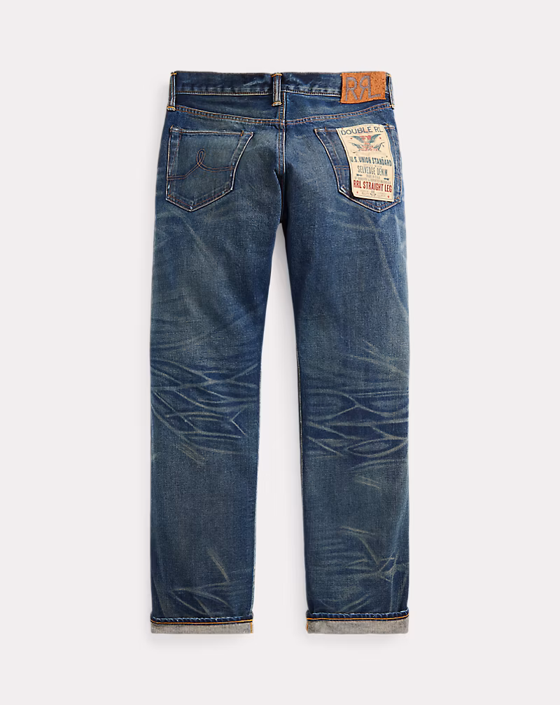 ストレート フィット Hawley セルビッジ ジーンズ