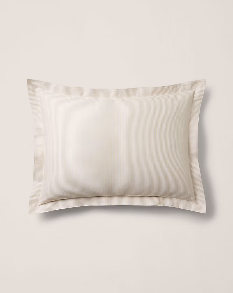 オーガニック オックスフォード ストライプド シャム