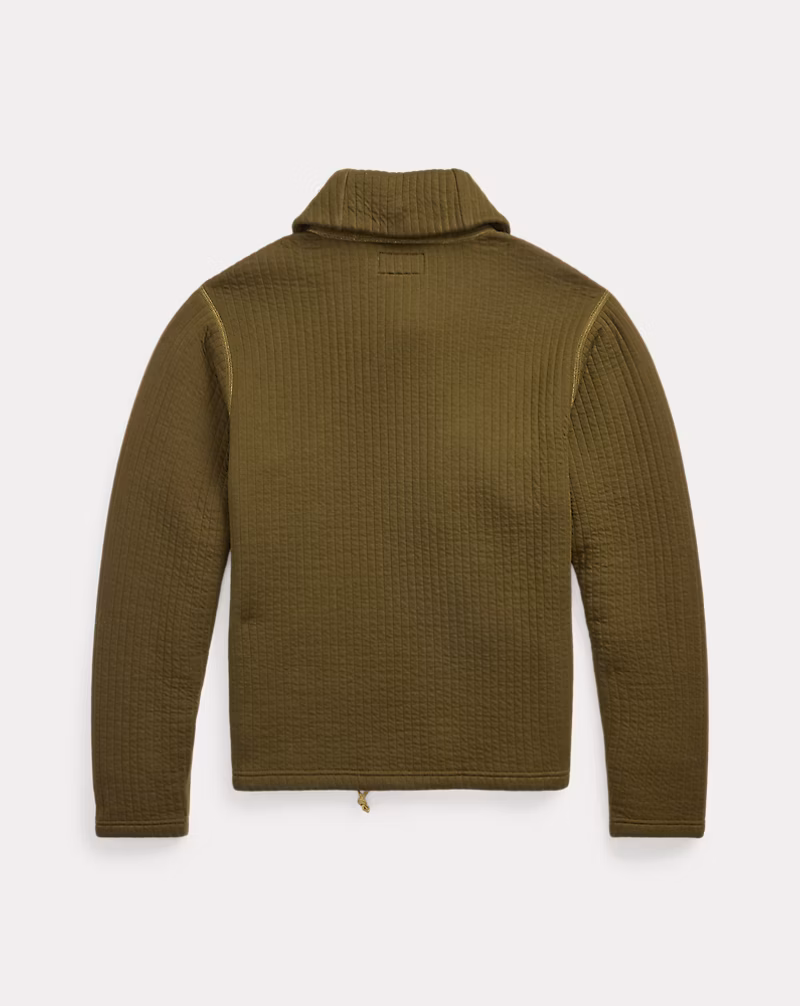 キルテッド ダブルニット スウェットシャツ