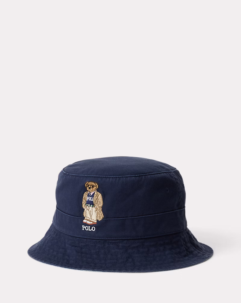 Polo ベア ツイル バケット ハット