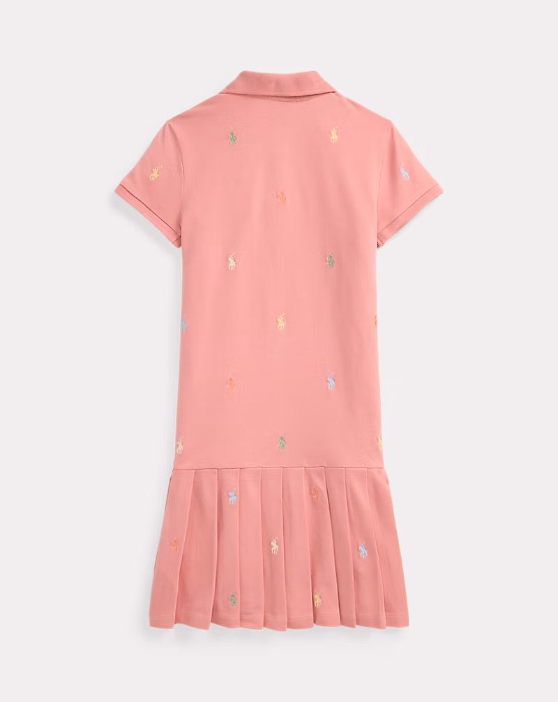 Polo ポニー ストレッチ メッシュ ポロ ドレス