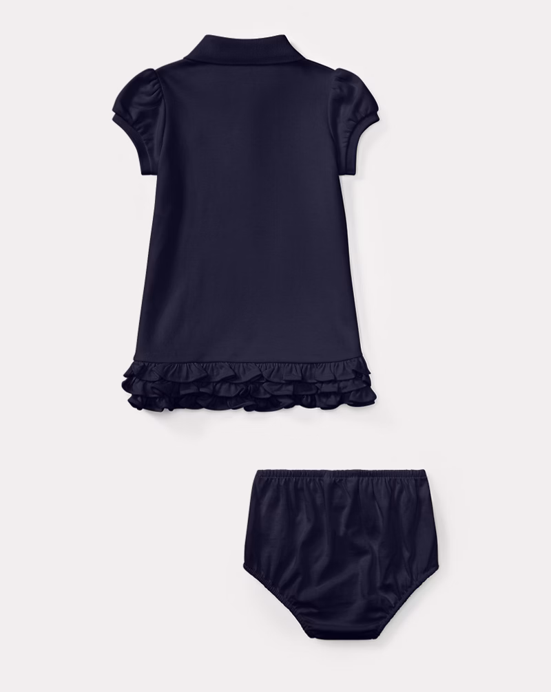 フリル ポロ ドレス & ブルマー