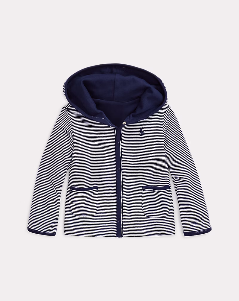 リバーシブル コットン フーディ