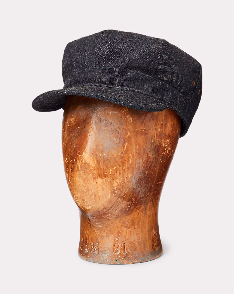 インディゴ デニム キャップ