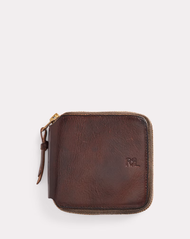 レザー ジップ ウォレット