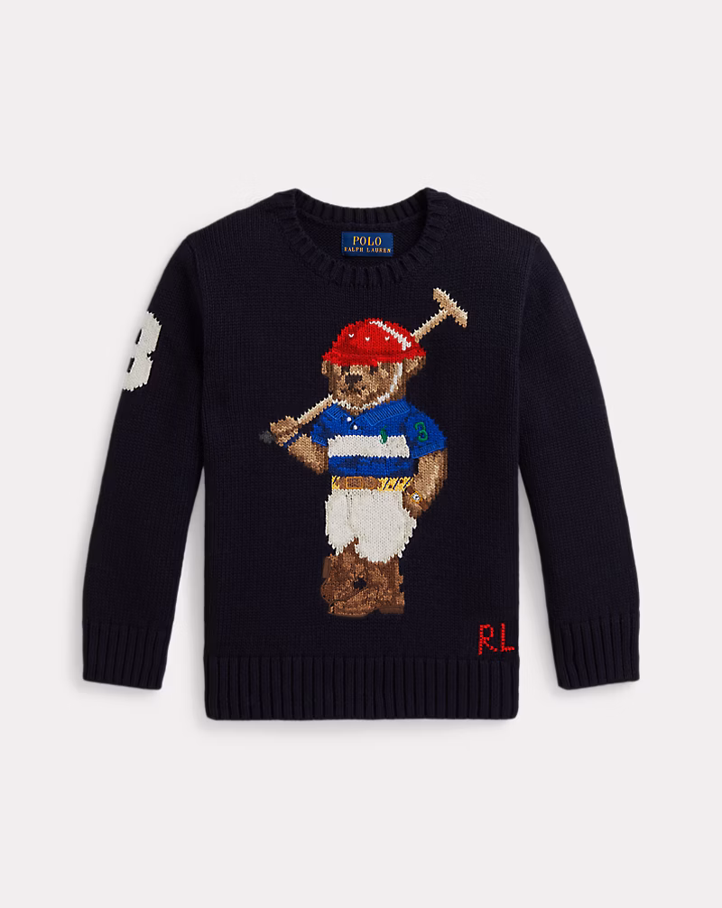 Polo ベア クルーネック セーター