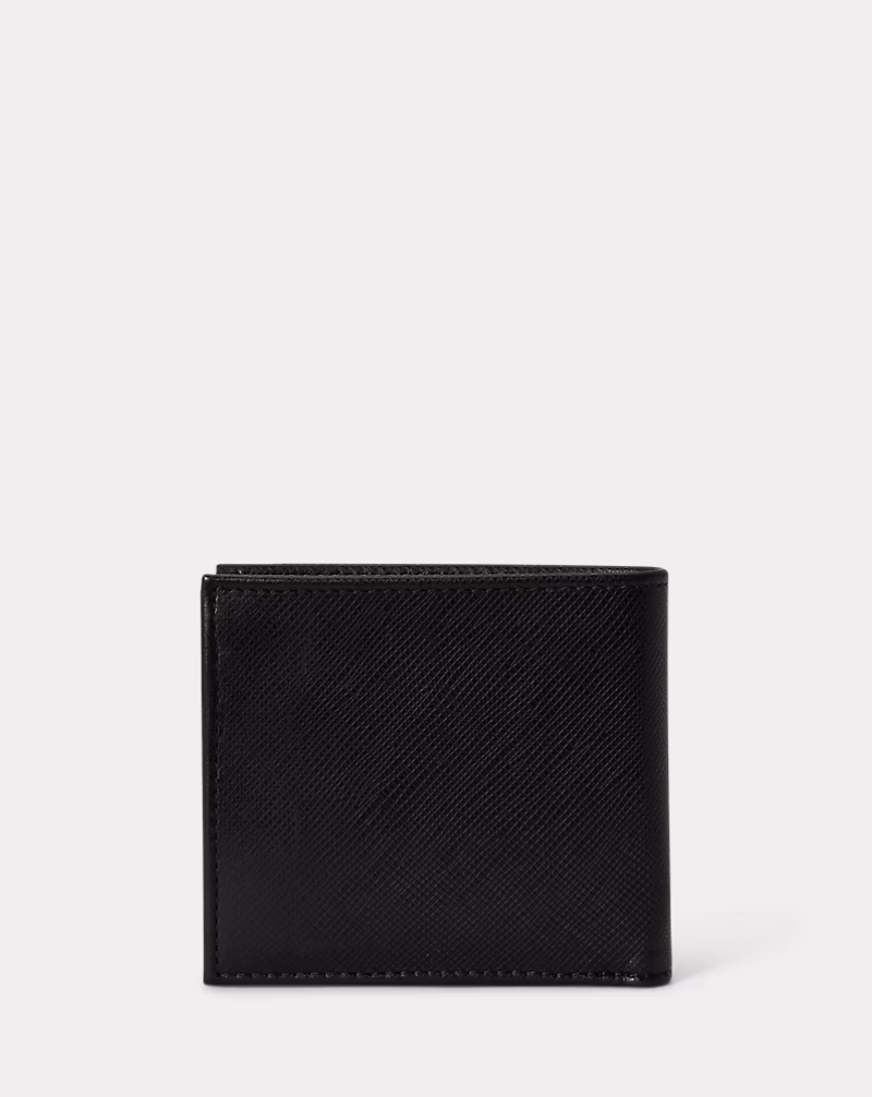 サフィアーノ レザー ビルフォールド コイン ウォレット