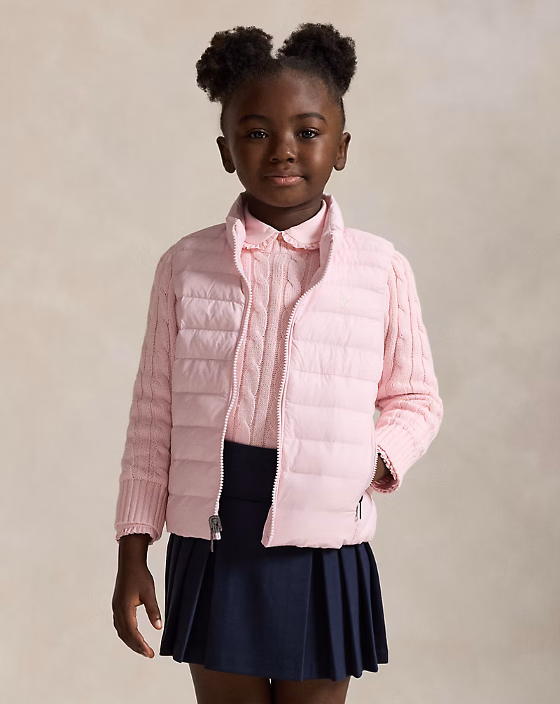 P-Layer 2 パッカブル キルテッド ベスト